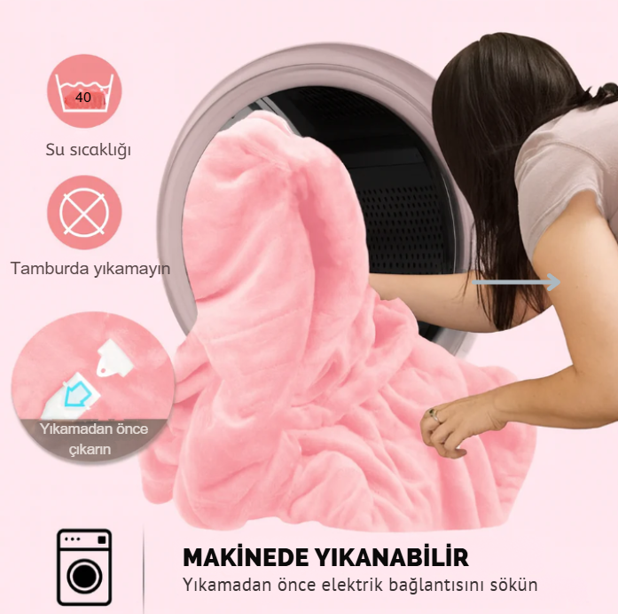 Bellars ısıtmlı battaniye